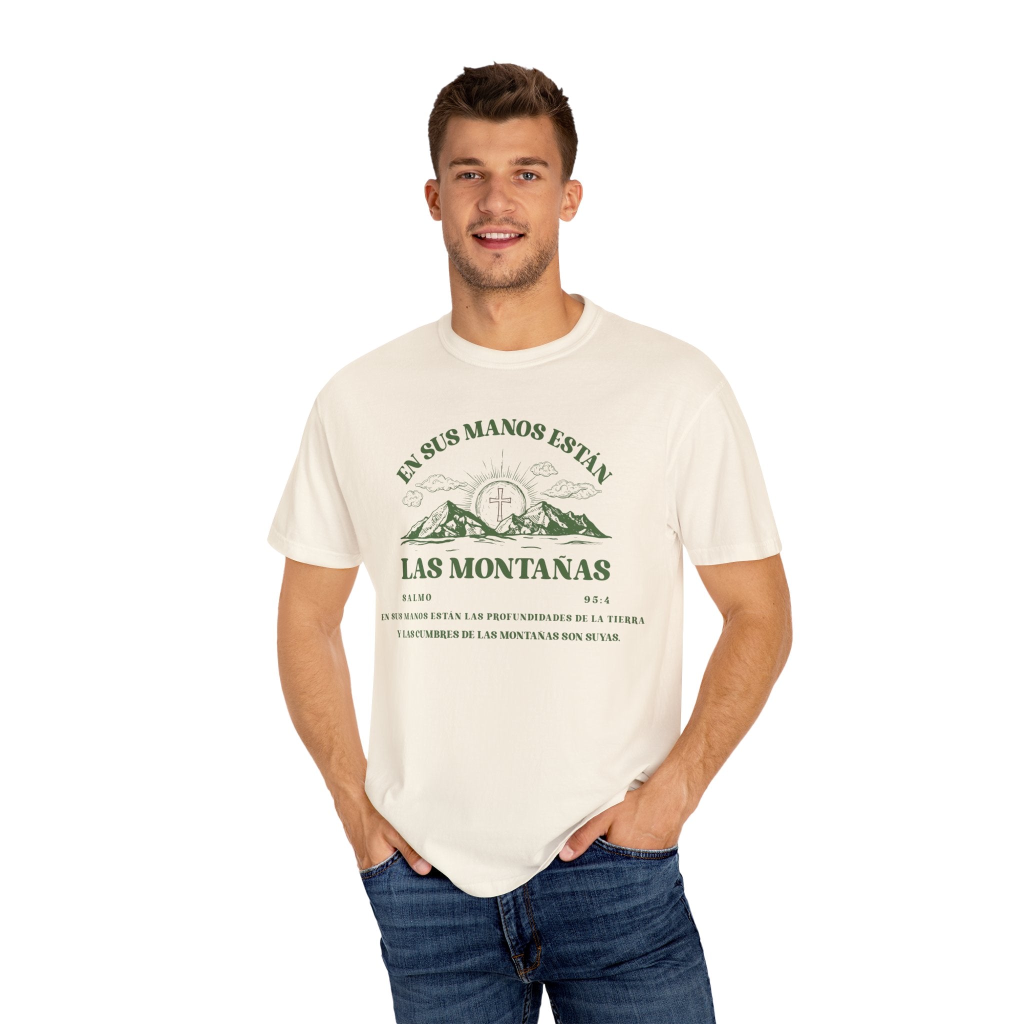 Christian Spanish T-shirt. Salmo 95:4. Para el,  y para ella.