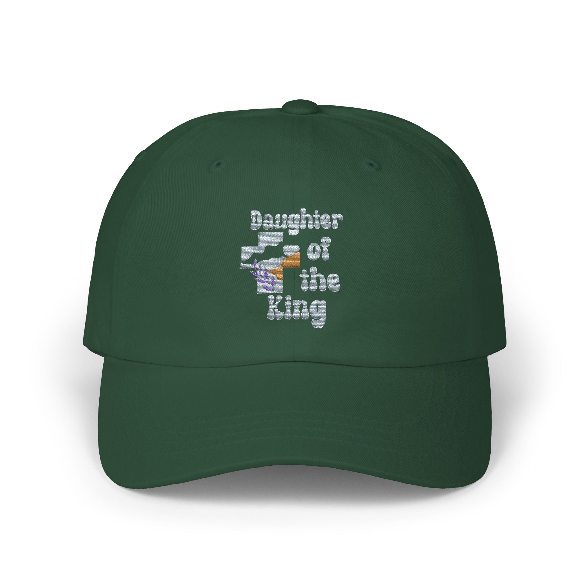 Daughter of the king cap, Classic Christian Cap with Scripture, Christian Faith Accessories, Gift for her, Woman of God