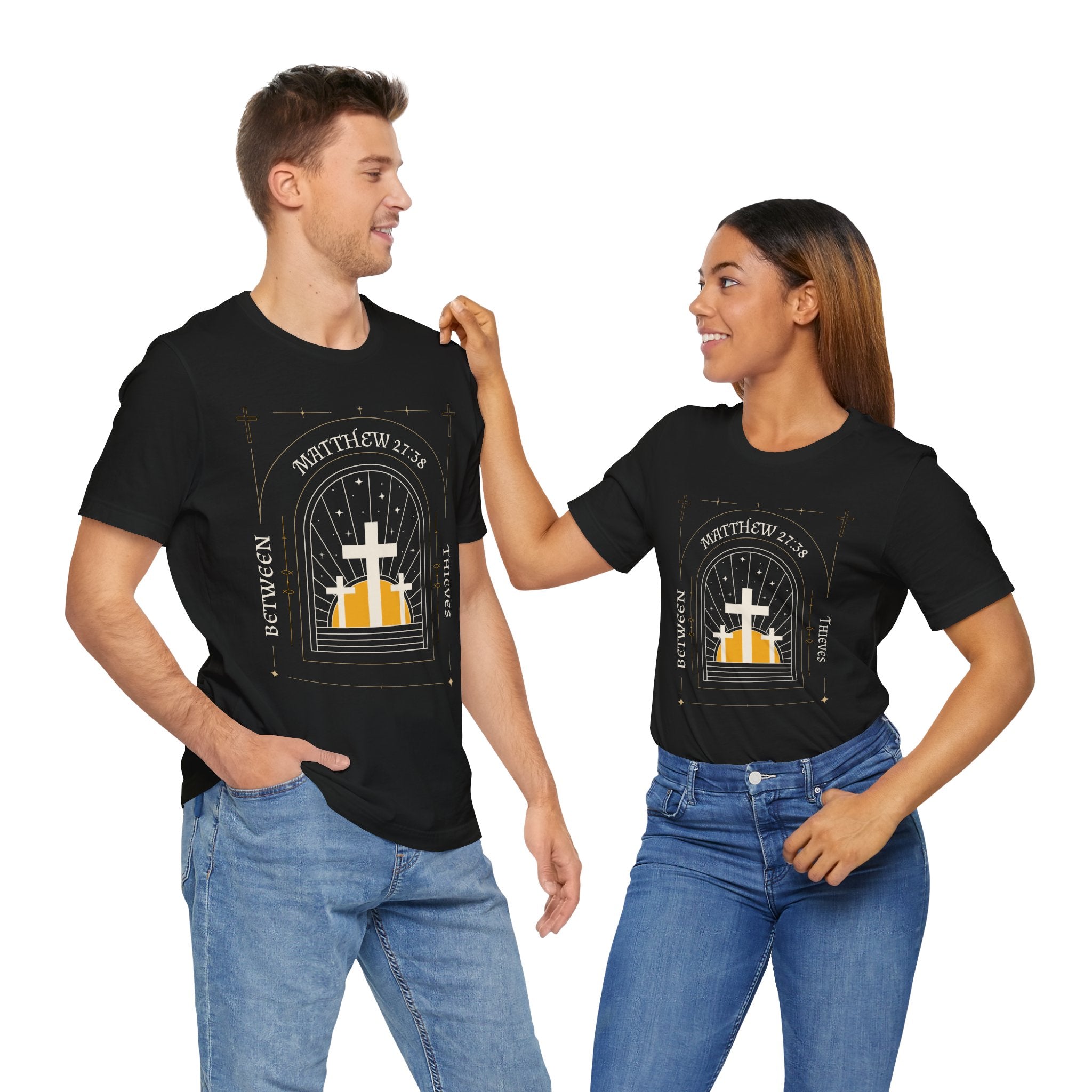Faith-Inspired Unisex Tee, Spiritual T-Shirt, Casual Faith Apparel, Comfortable Everyday Wear, Perfect Gift for Believers