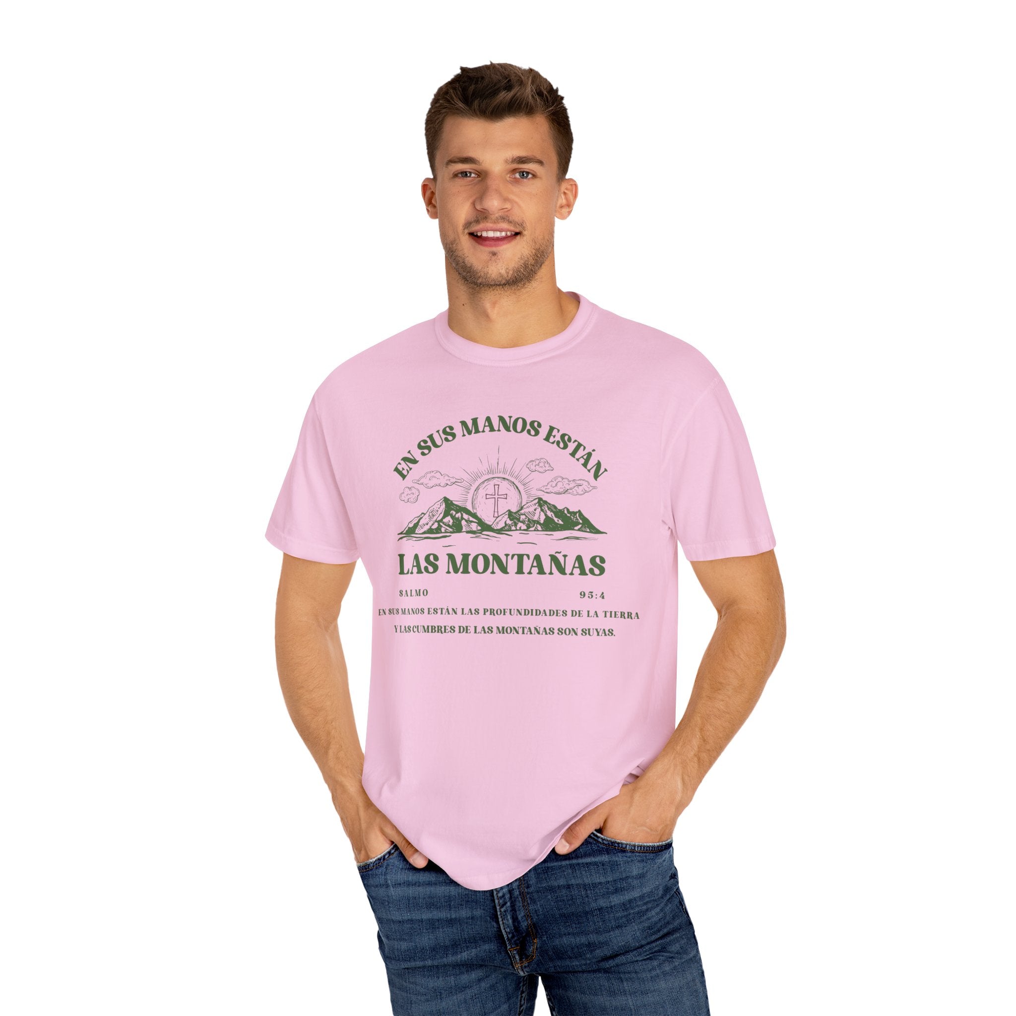 Christian Spanish T-shirt. Salmo 95:4. Para el,  y para ella.