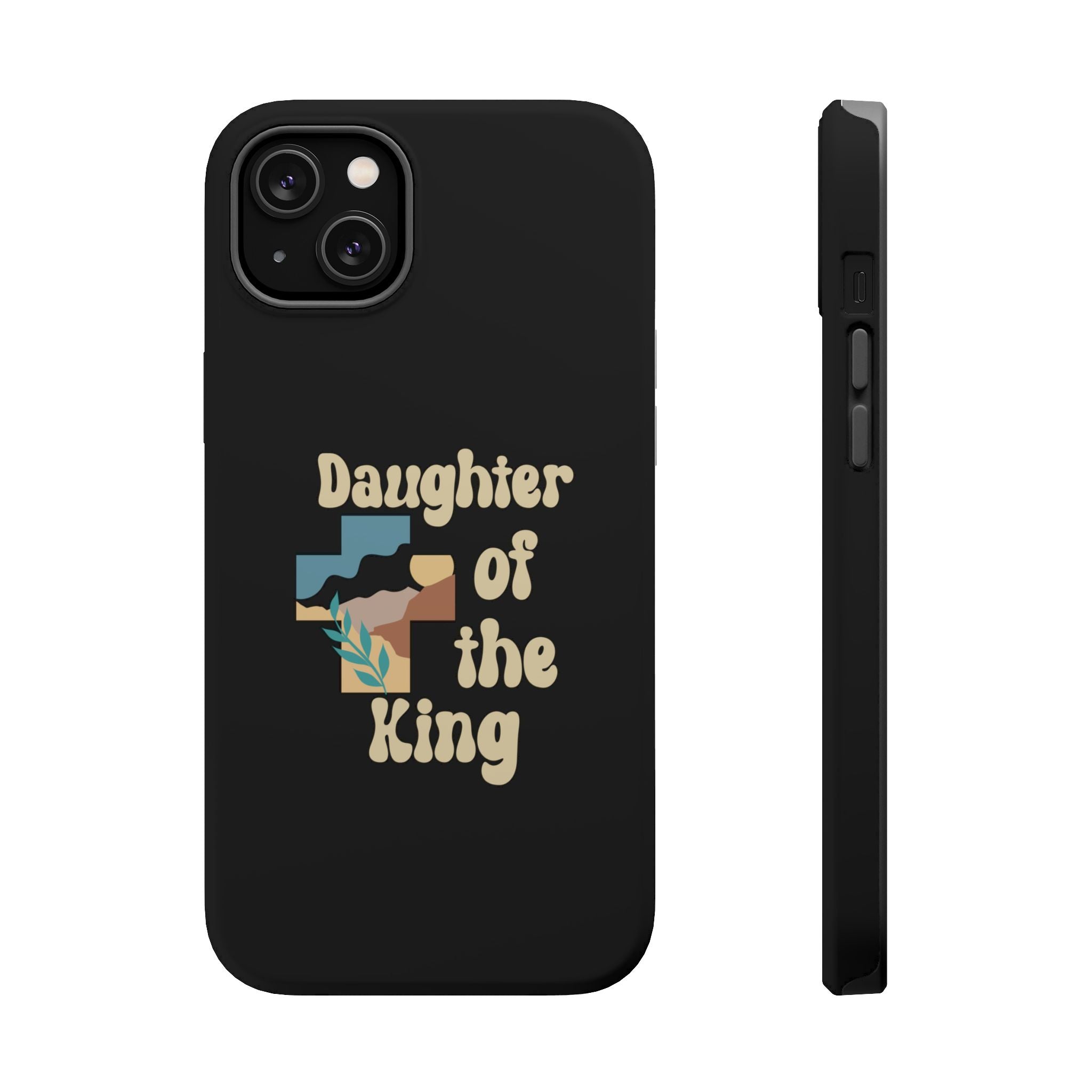 Daughter of the King - Magnetic Phone Case Christian theme - Perfect Gift for Friends, Unique Phone Accessories, Trendy Cases for Her, Personalized Mobile Covers, [...]