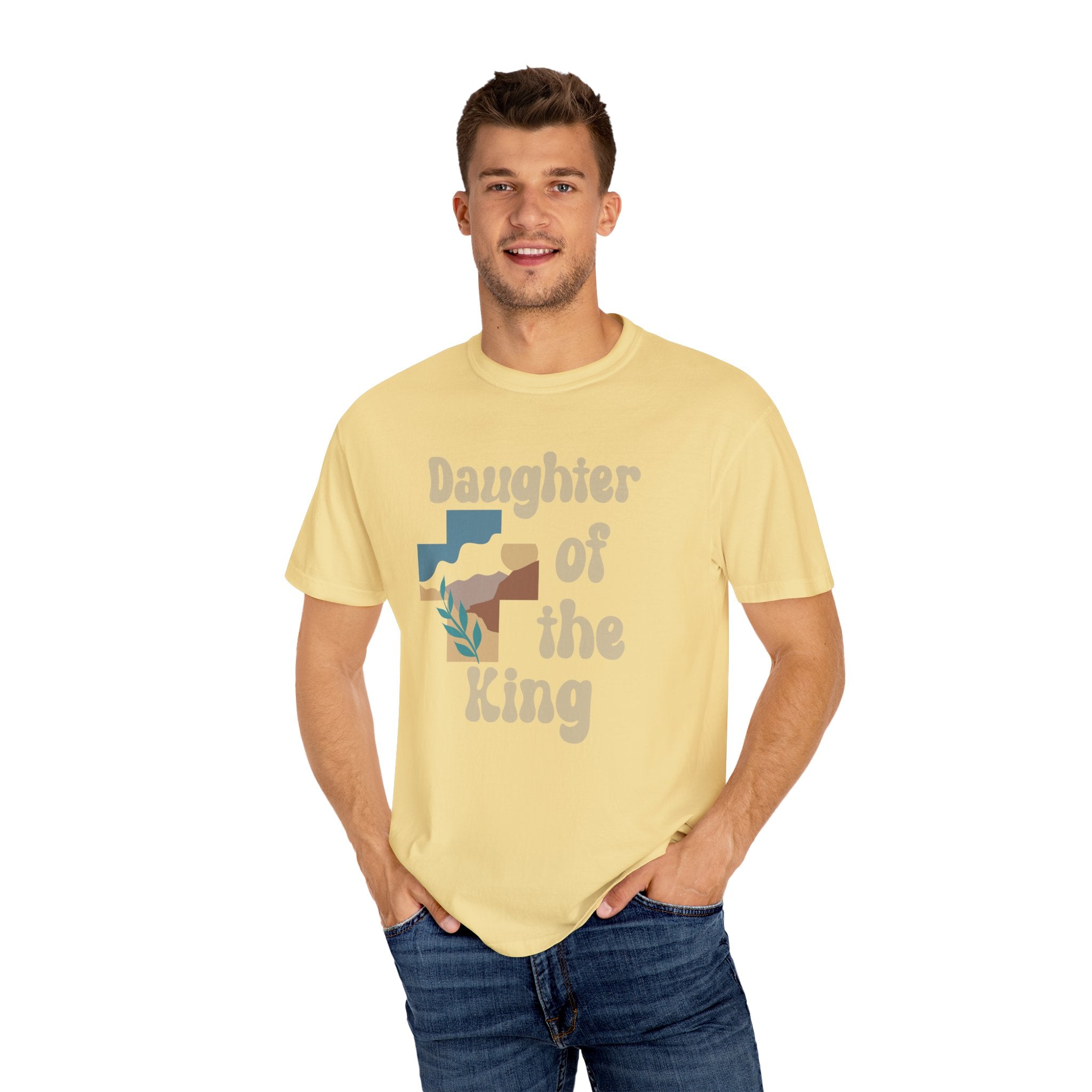 Daughter of the King T-Shirt, Faith-Based Unisex Tee, Spiritual Gift, Encouragement Shirt, Casual Christian Apparel