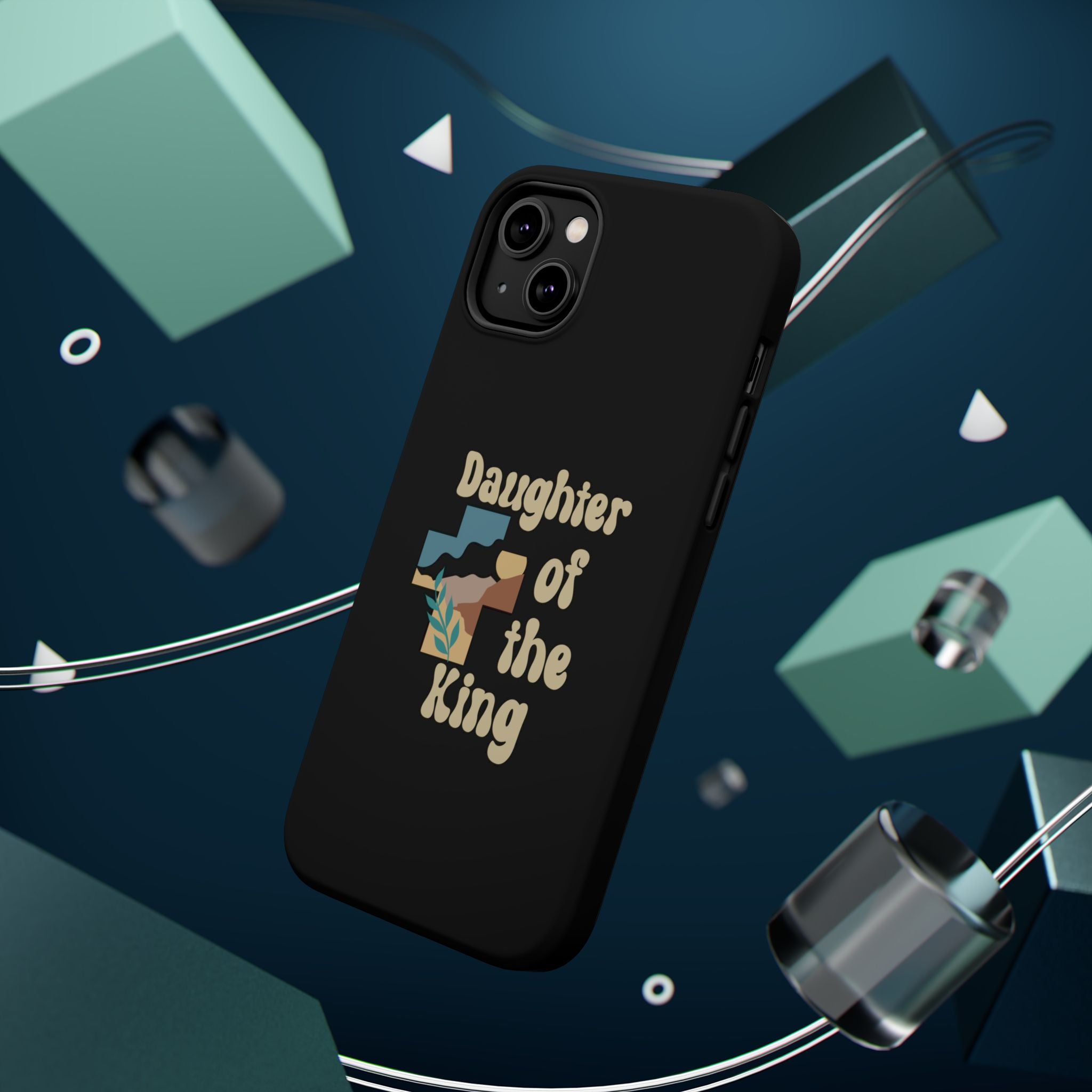 Daughter of the King - Magnetic Phone Case Christian theme - Perfect Gift for Friends, Unique Phone Accessories, Trendy Cases for Her, Personalized Mobile Covers, [...]