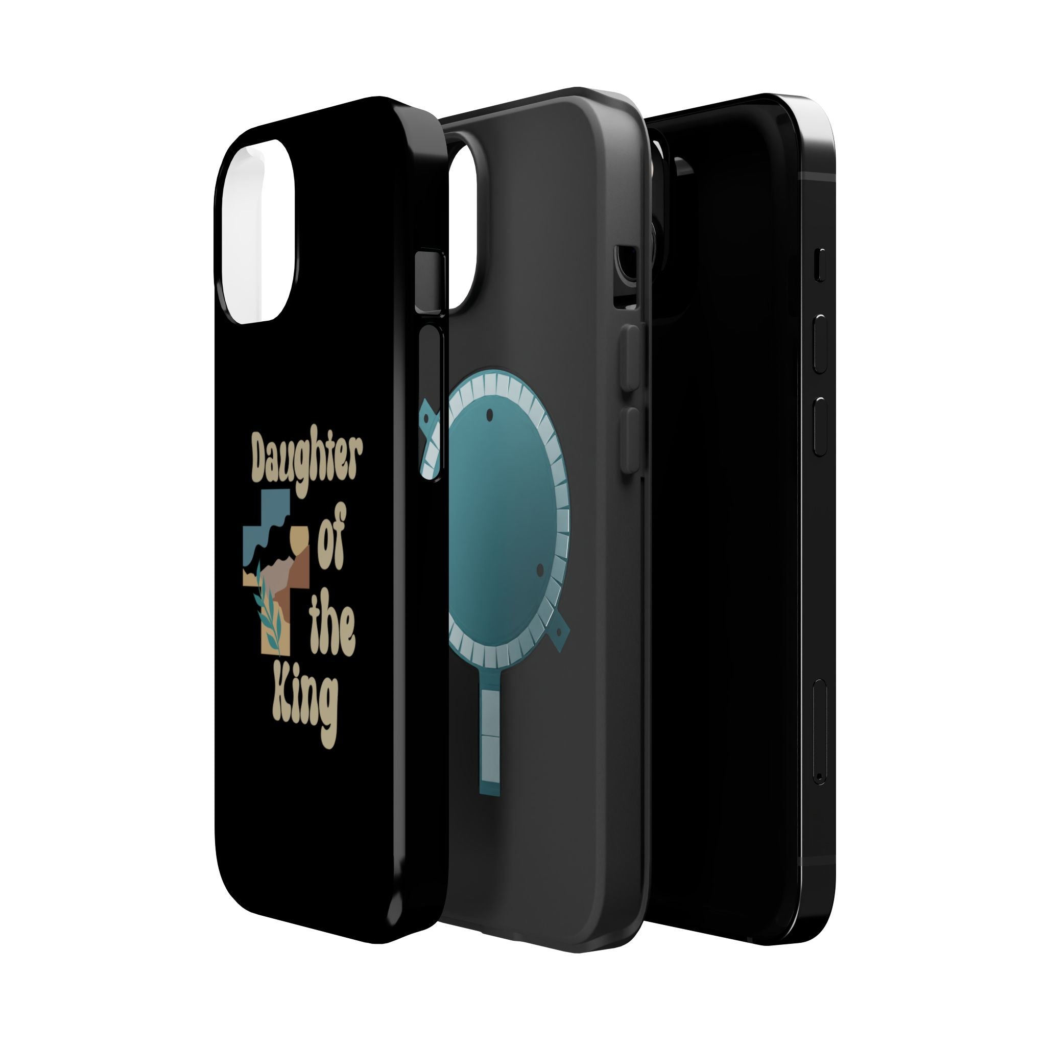 Daughter of the King - Magnetic Phone Case Christian theme - Perfect Gift for Friends, Unique Phone Accessories, Trendy Cases for Her, Personalized Mobile Covers, [...]