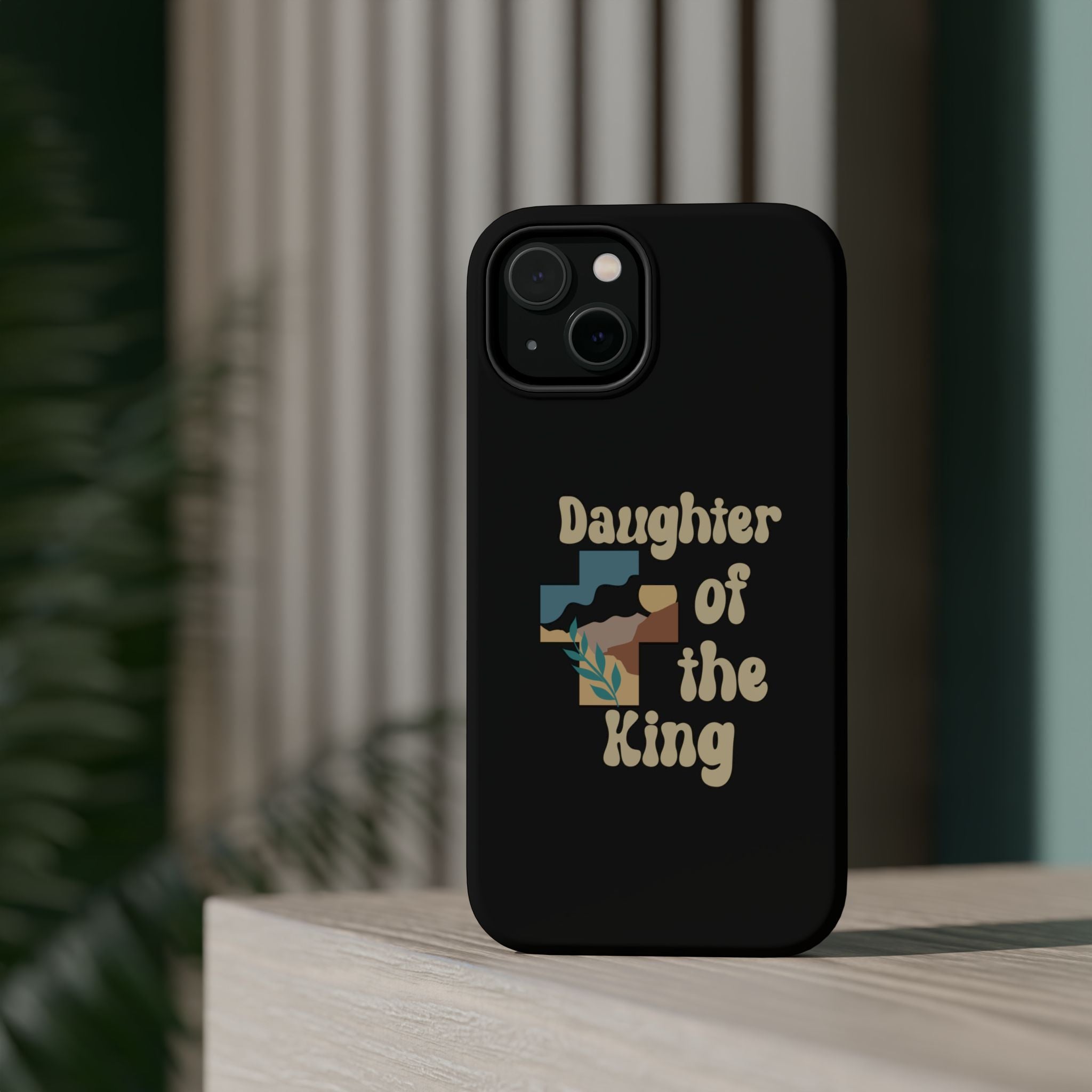 Daughter of the King - Magnetic Phone Case Christian theme - Perfect Gift for Friends, Unique Phone Accessories, Trendy Cases for Her, Personalized Mobile Covers, [...]