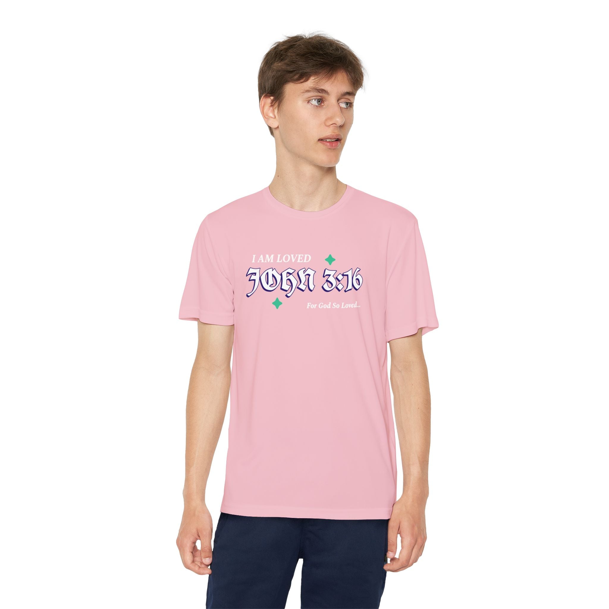 Youth Tee John 3:16 for Boys or Girls - Perfect for Youth Groups and Family