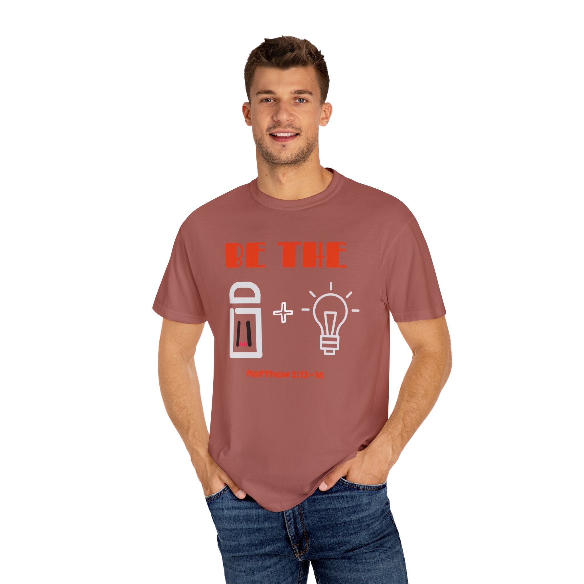 Salt and Light Unisex Tee - Matthew 5:13–16 Bible Verse Shirt. Ideal fro Gifts, Church, Bible Study, Couples.