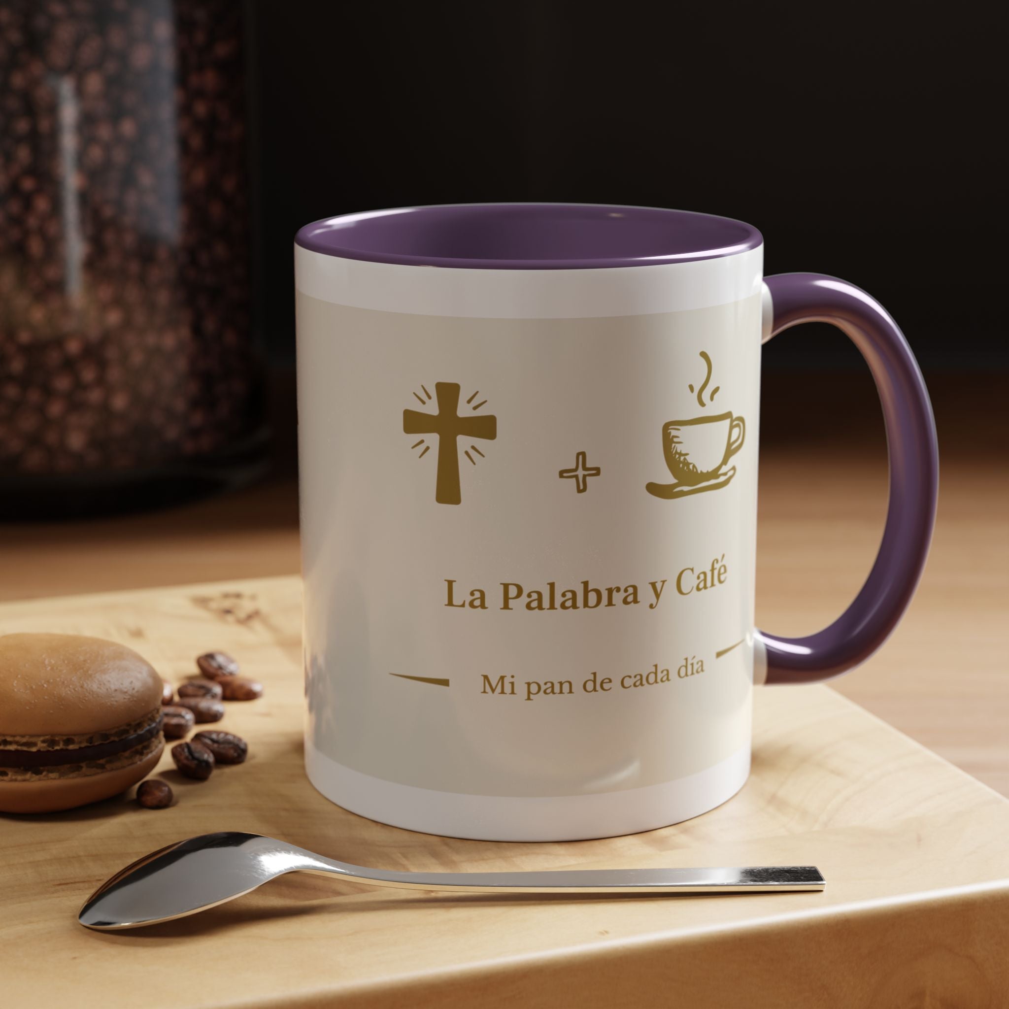 Faith-Inspired Coffee Mug - Mañana con Jesus y Cafe!