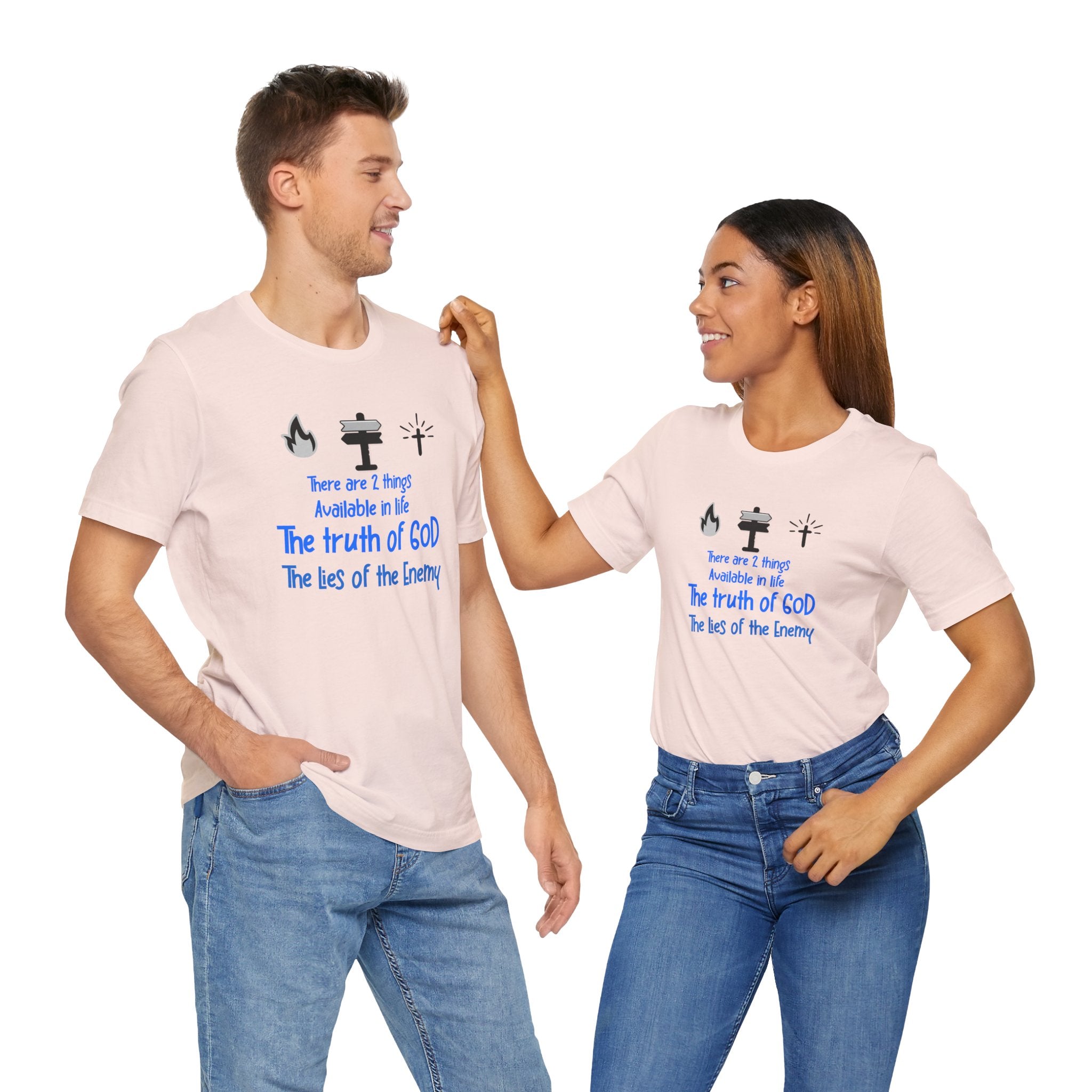 Christian. Unisex Tee unisex, Gospel Bible Verse Shirt, Family Spiritual Gift, Casual Wear, Perfect for Holidays or Family, Christian Attire